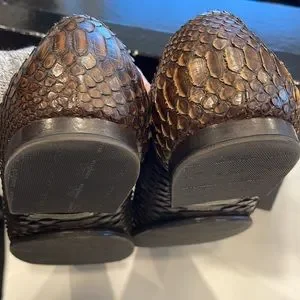 Dolce & Gabbana | Shoes | Dolce Gabbana Snakeskin Shoes Belt  display picture 2